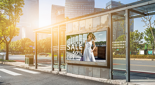 Readability of bonded displays