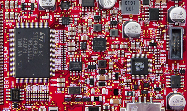 eMotion board Close up of an eMotion Board