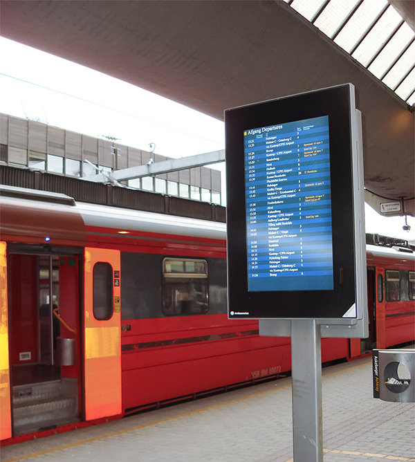 Challenges of transportation solutions Train station Oslo