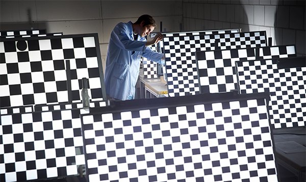Tests in the climate chamber