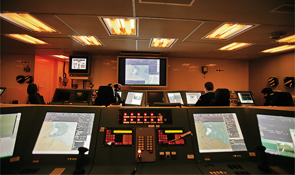 Displays in submarines