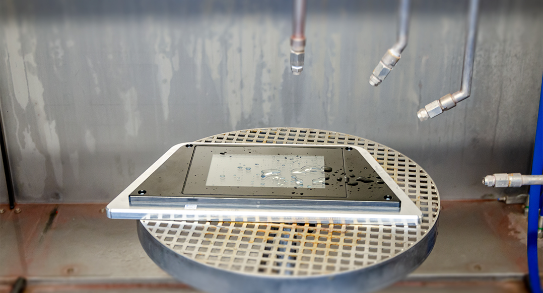 Successfully passed IPX9 test