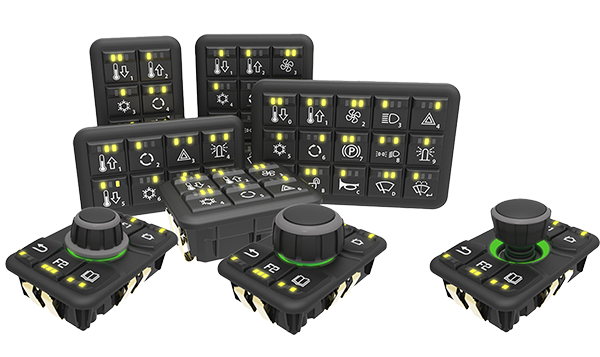 HMI Canbus Keypads from Grayhill hmi canbus keypads