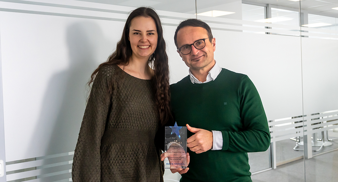 Display Product of the Year award for transparent OLED display