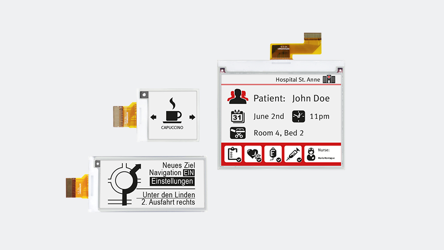 E-Paper displays at DATA MODUL e-Paper displays
