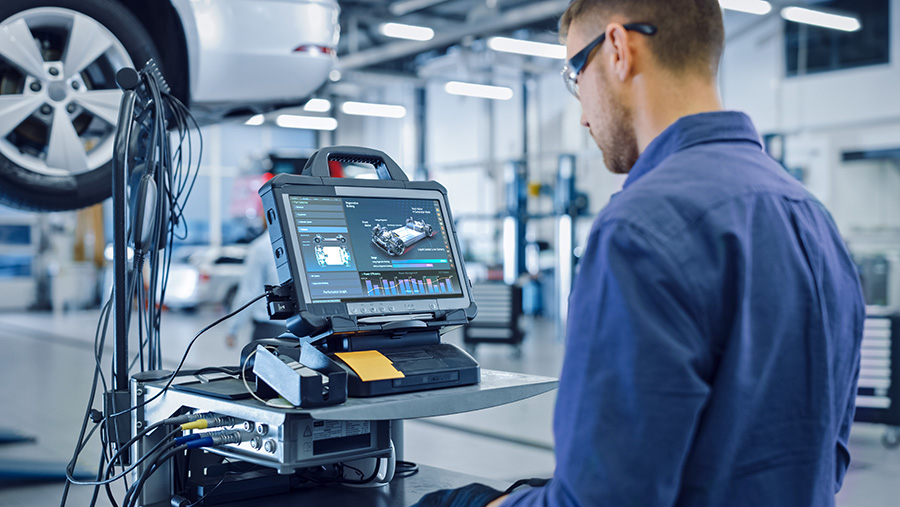 Rückverfolgbarkeit der Komponenten traceability of components
