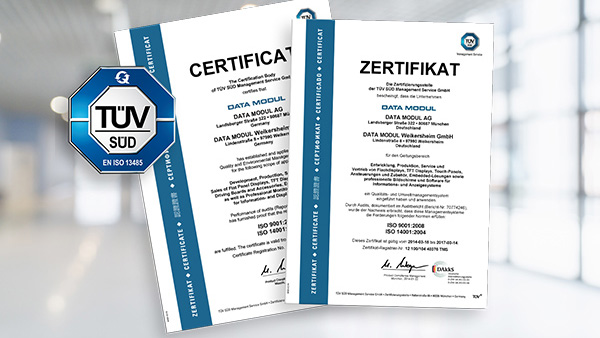 Quality Management quality management certificates data modul