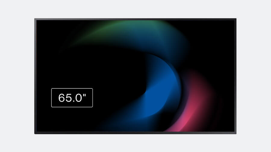 Standard monitor Samsung QH65B digital signage standard monitor samsung qh65b