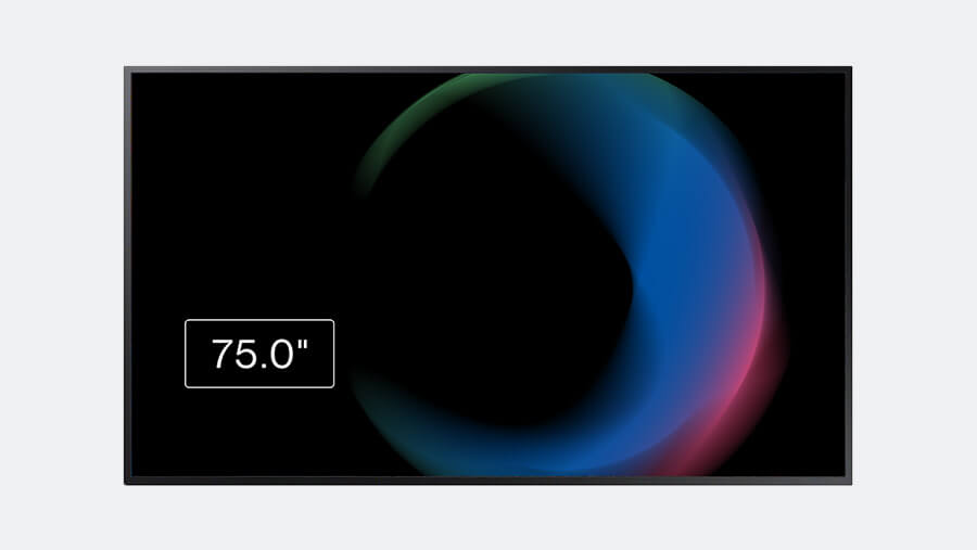 Standard monitor Samsung QH75B digital signage standard monitor samsung qh75b